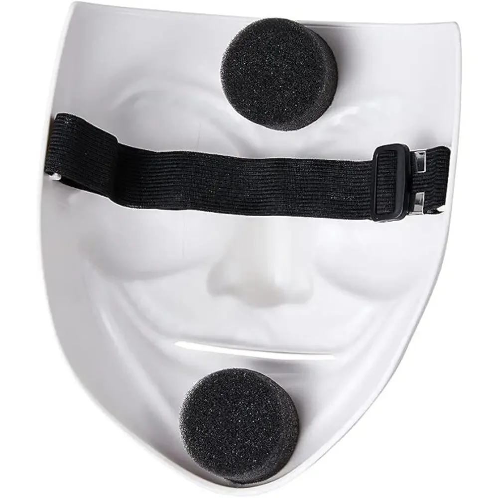 Vendetta Quality Mask Unisex One Size White Anonymous Guy Fawkes Halloween